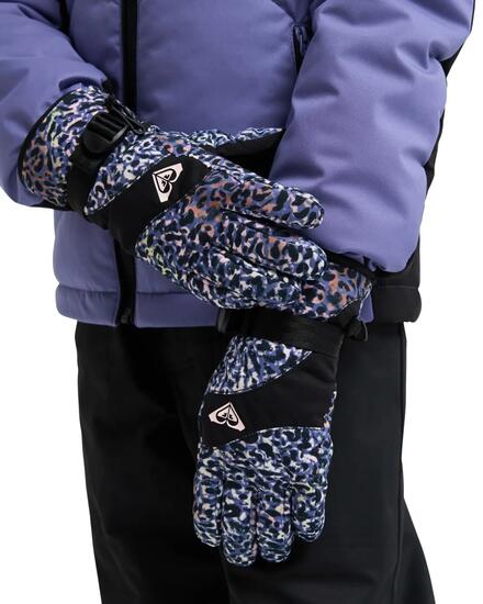 Gants techniques de snowboard/ski Violet Fille