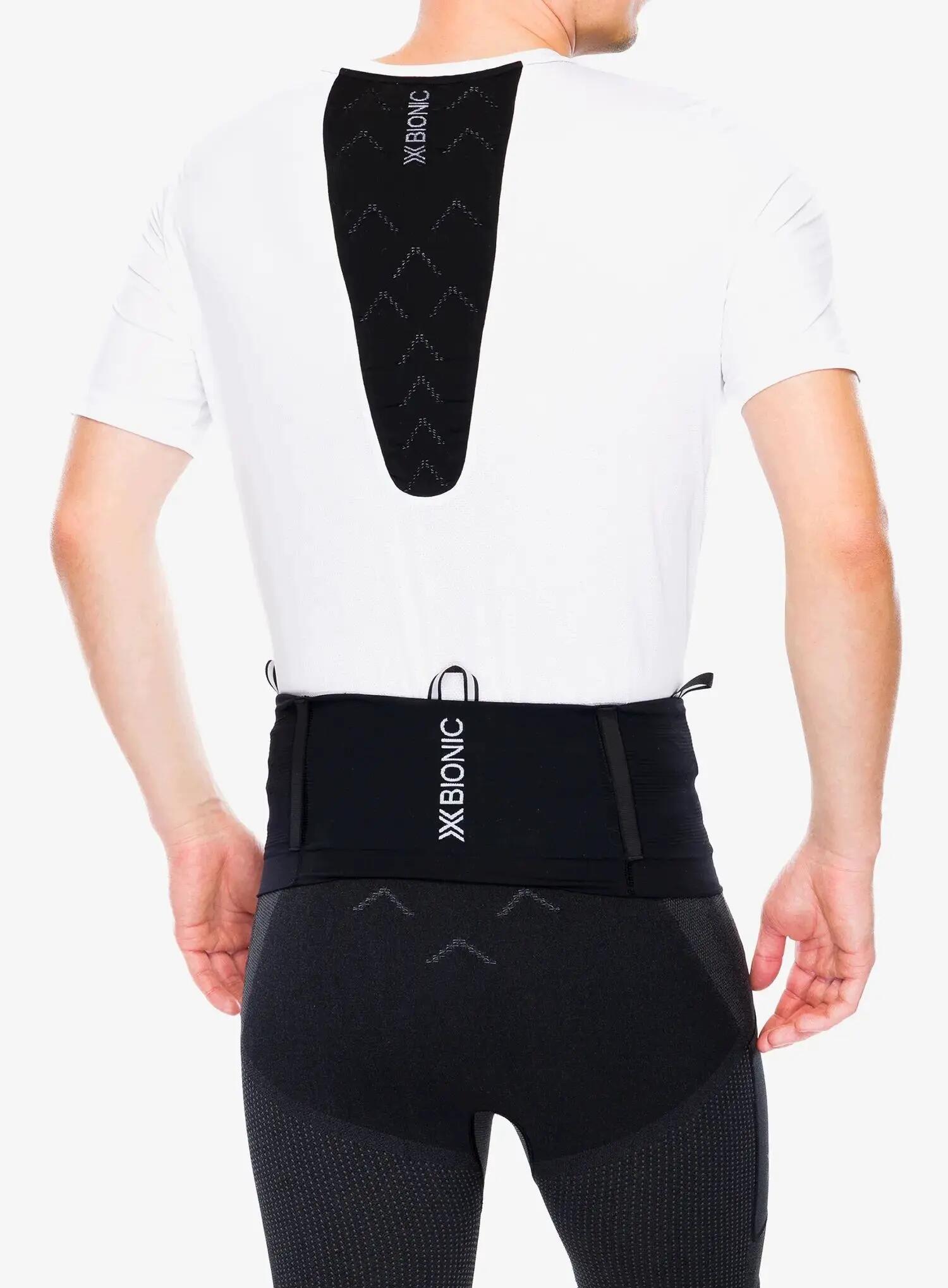 Pas biegowy X-Bionic RUNNING BELT X BLACK/X WHITE B124 2/4