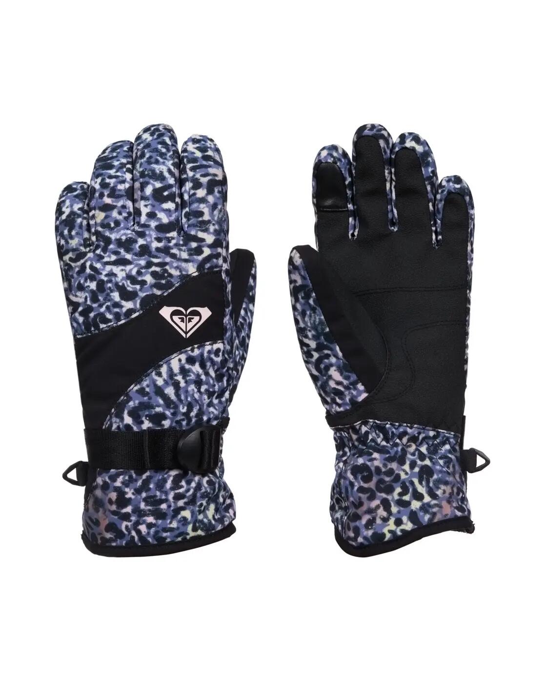 Gants techniques de snowboard/ski Violet Fille 3/4
