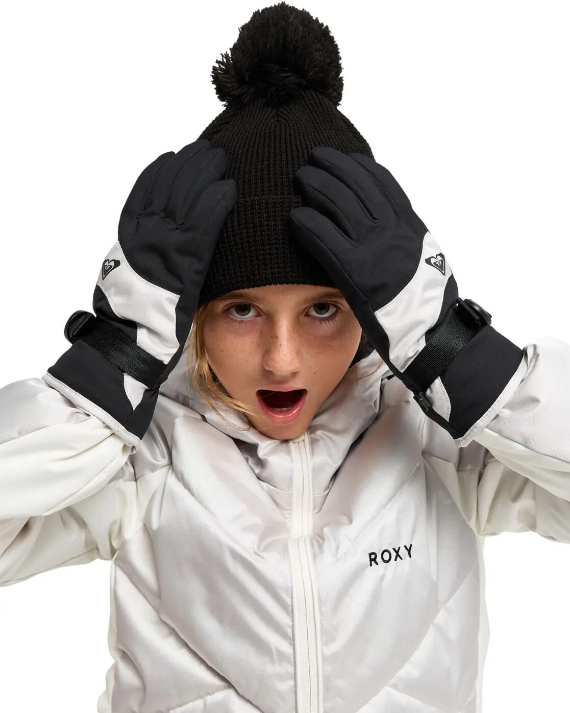 Gants techniques de snowboard/ski Gris Fille 2/4
