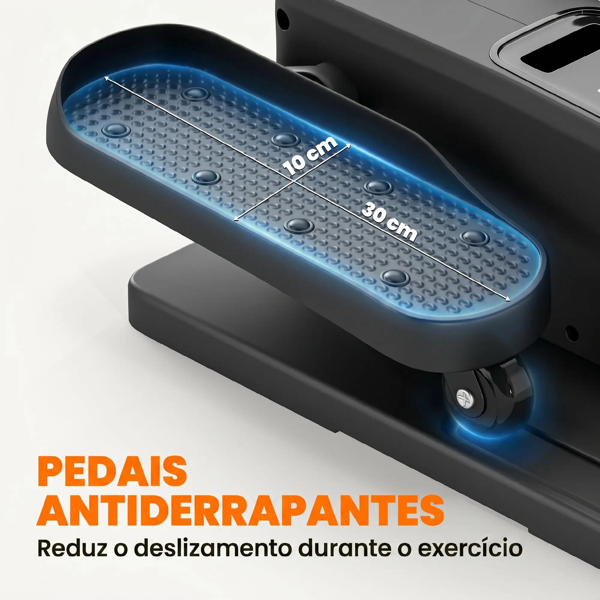 Mini elíptica elétrica 41x36x16 cm preto SPORTNOW 10/11