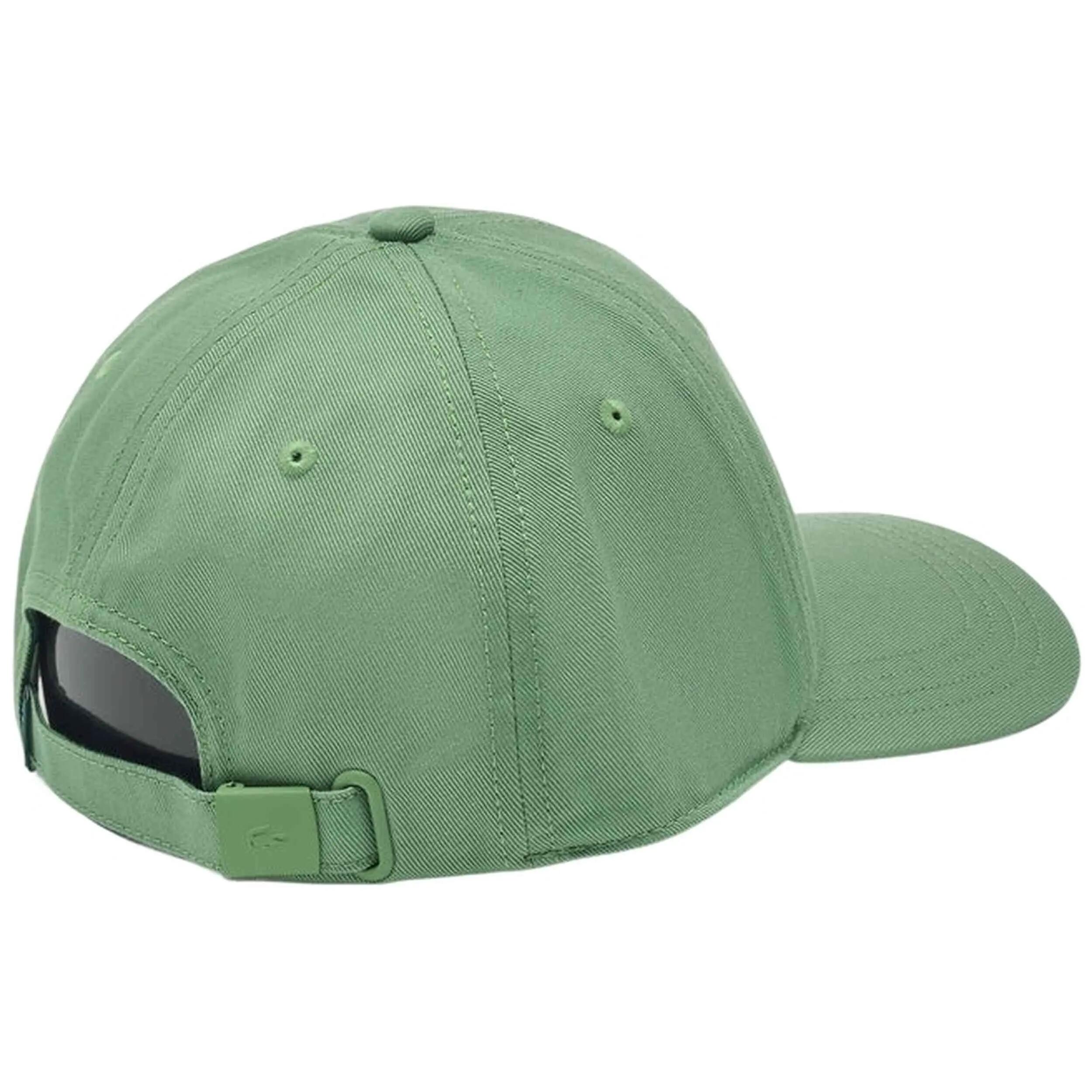 Berretto Lacoste modello Gorra Lacoste Crocodile Small verde claro per unisex 3/5