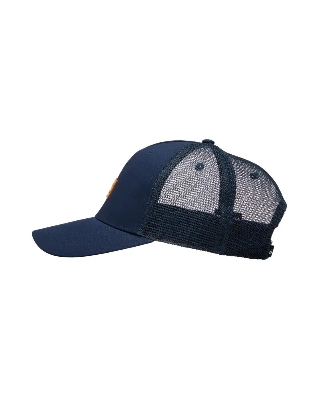 Casquette trucker DECADES COTTON PATCH Bleu Homme 2/4