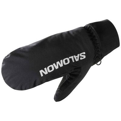 Guanti Salomon modello Manoplas Salomon Cross Warm negro blanco per unisex
