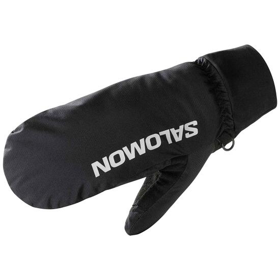Guanti Salomon modello Manoplas Salomon Cross Warm negro blanco per unisex