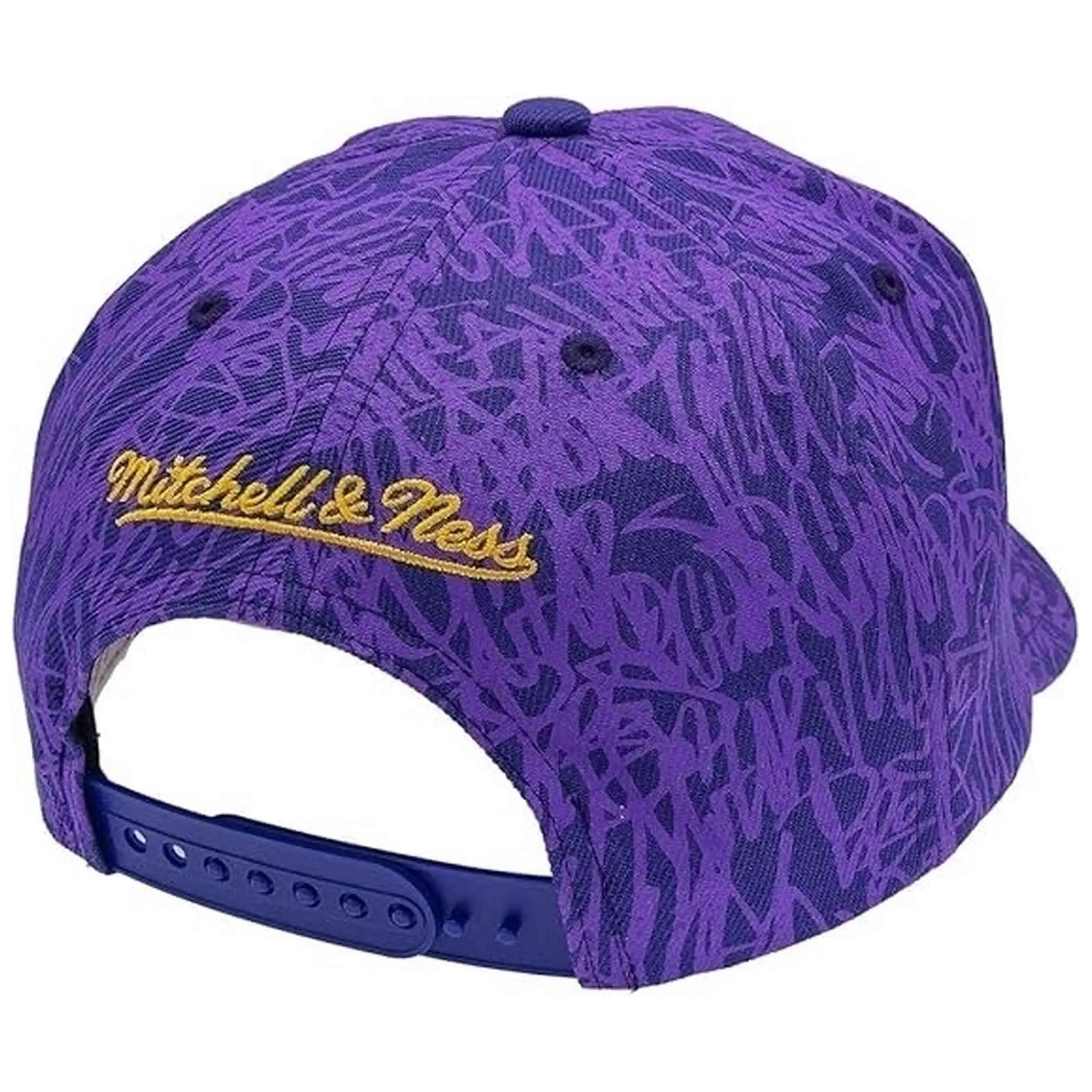 Casquette Mitchell & ness modèle Los Angeles Lakers pour unisexe 2/4