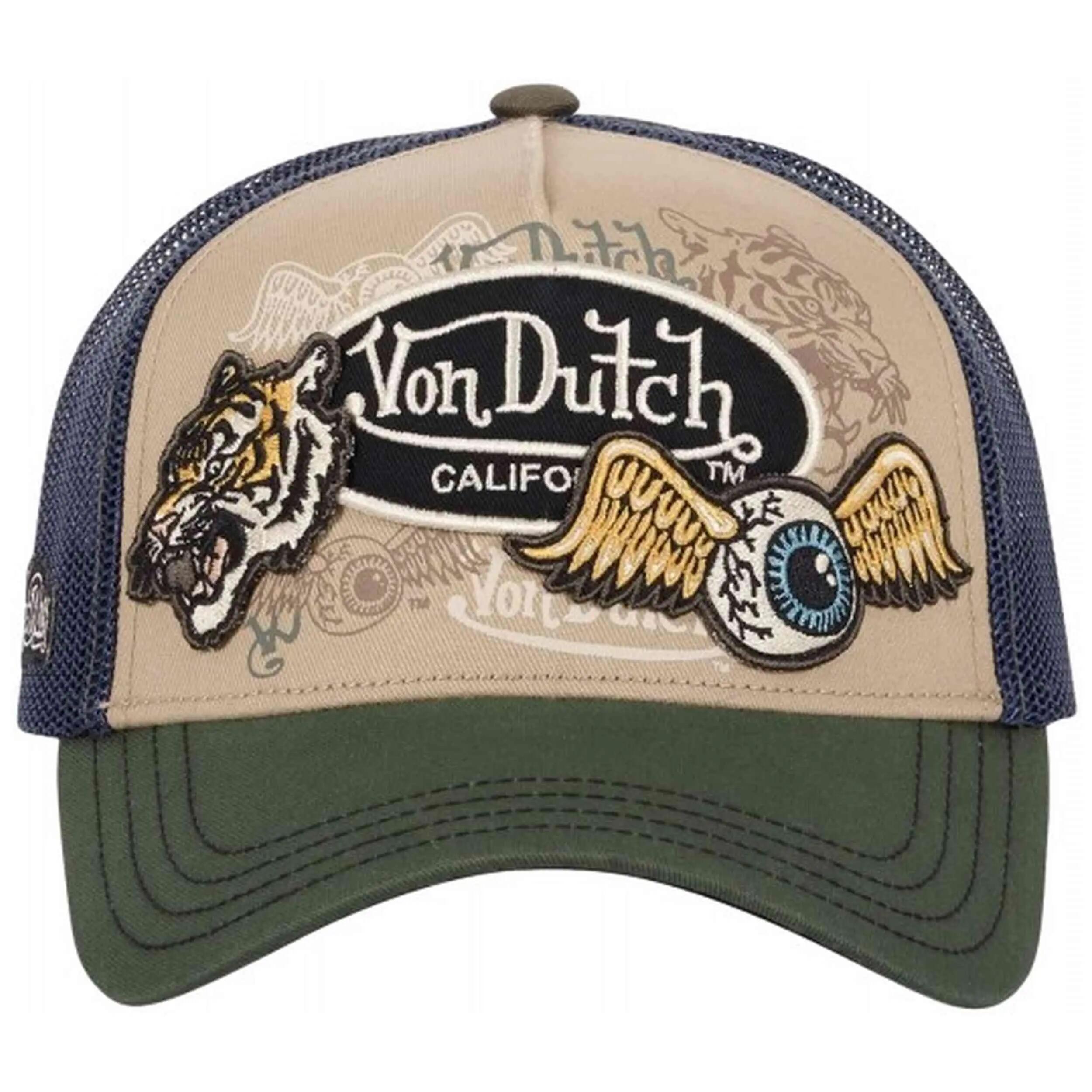 Berretto Von dutch modello CAS1PATCHES07 per unisex 2/4