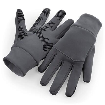 Gants de sport Softshell Gants de sport Softshell - Graphite Grey - L/XL