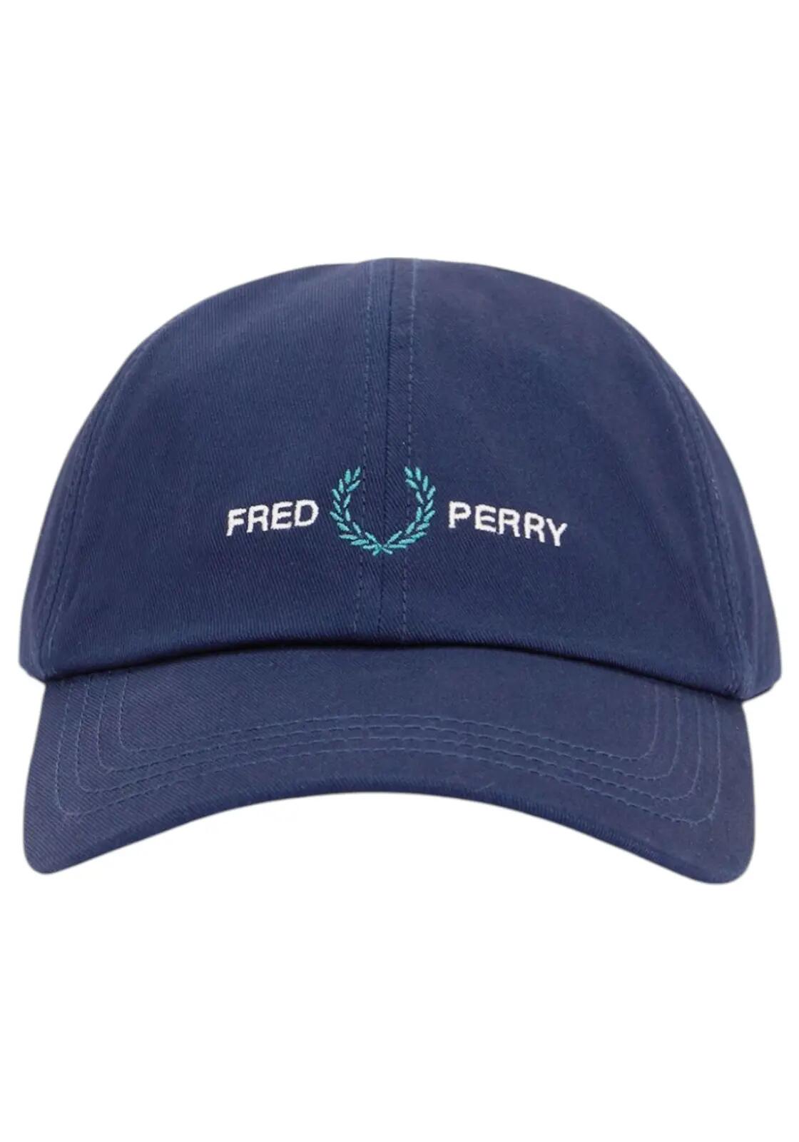 Gorra Fred perry modelo Fred Perry Flp Twill Tennis Blue para unisex 3/3
