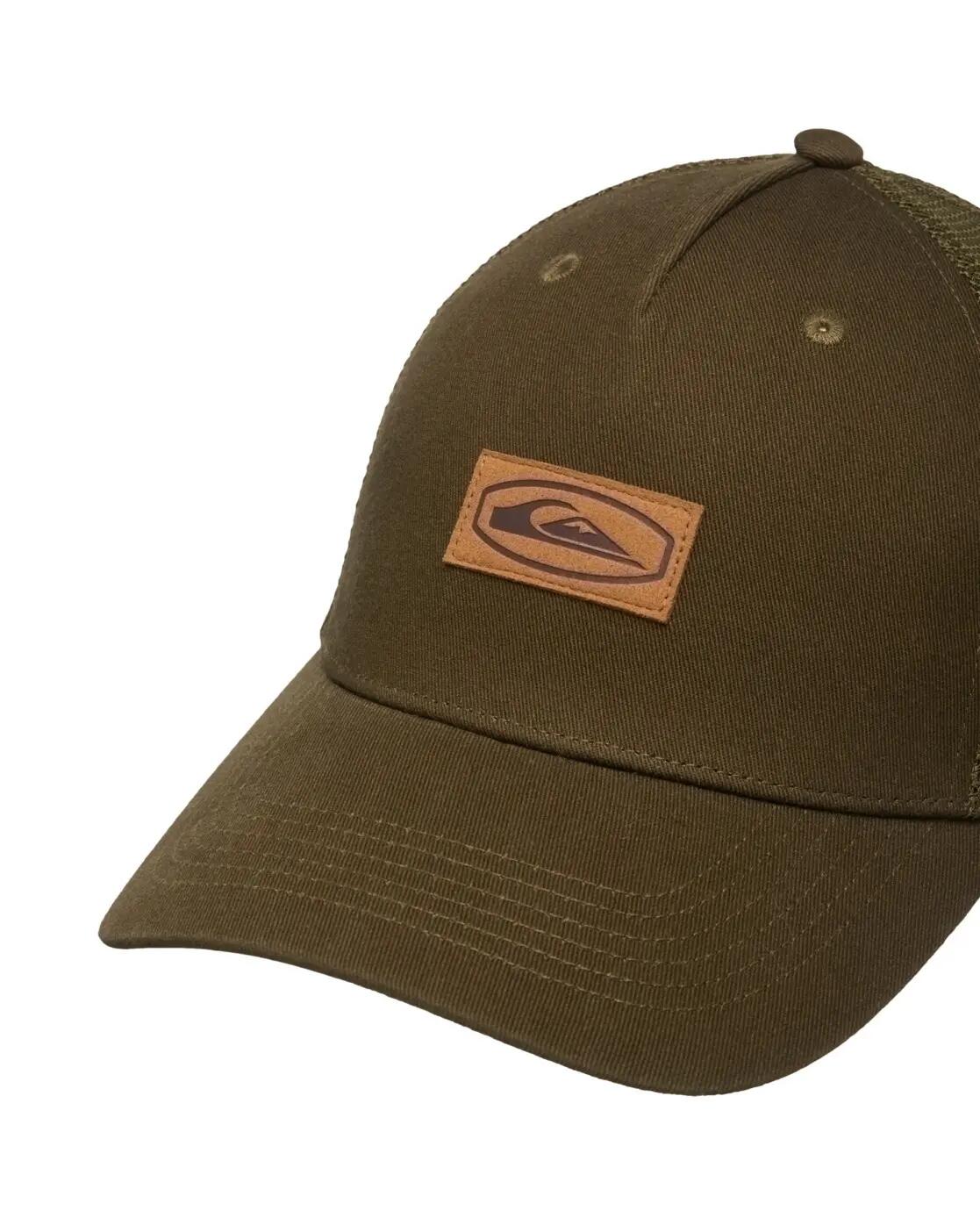 Casquette trucker DECADES COTTON PATCH Vert Homme 4/4