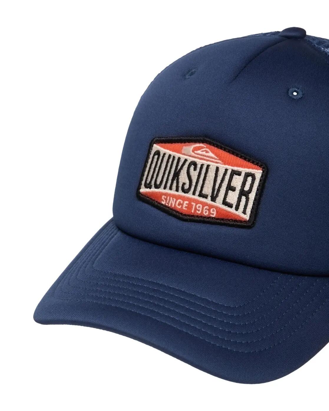 Casquette trucker DECADES FOAM Bleu Homme 3/4