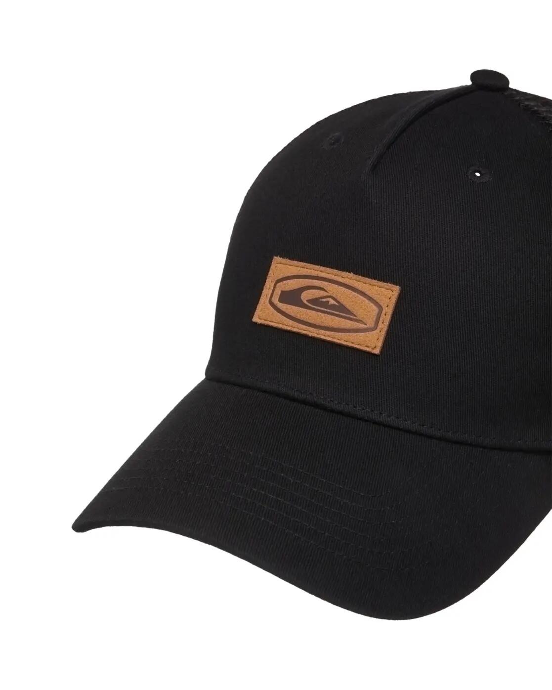 Casquette trucker DECADES COTTON PATCH Noir Homme 4/4
