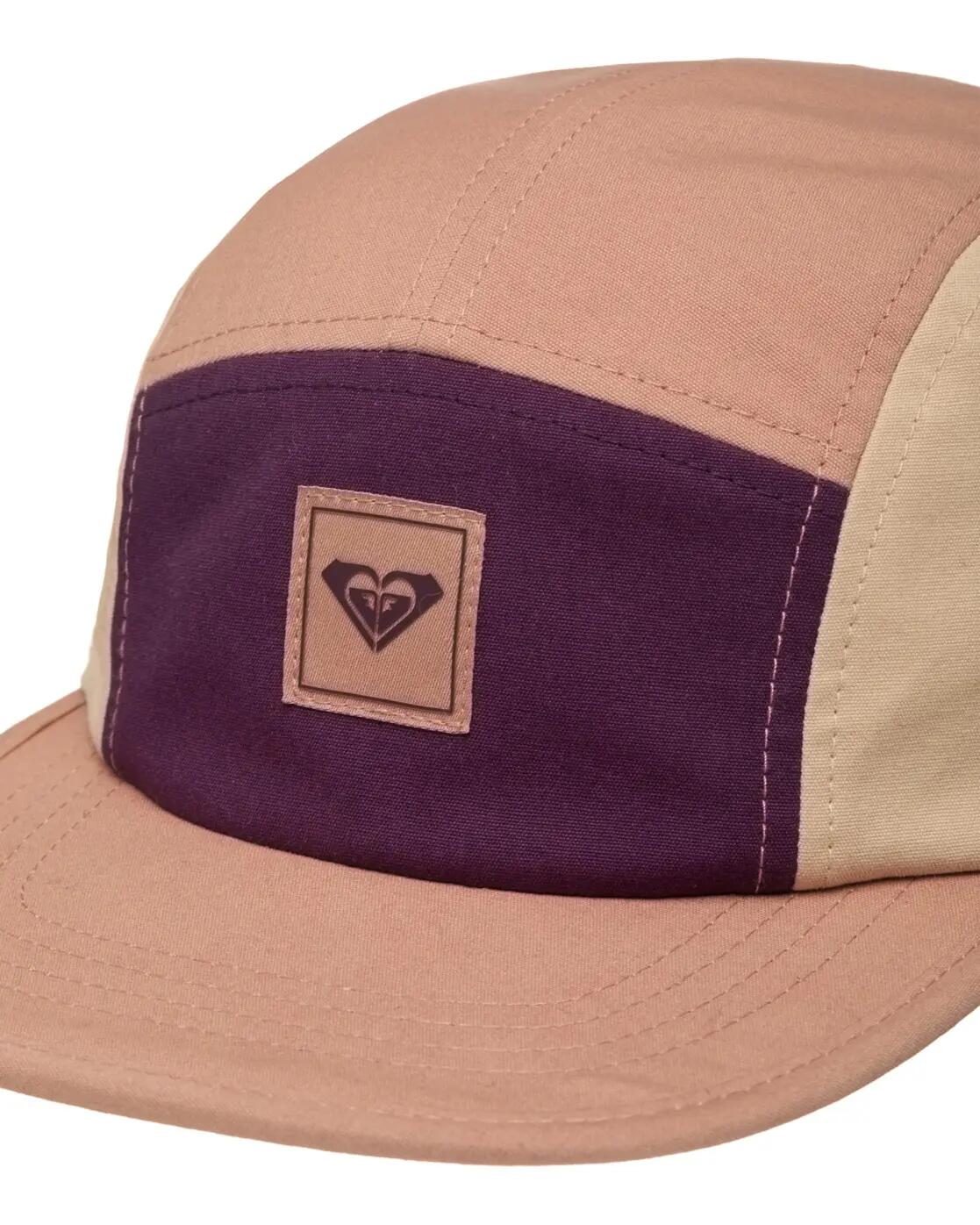 Gorra de cinco paneles SOLAR DRIFT Marrón Mujer 3/4