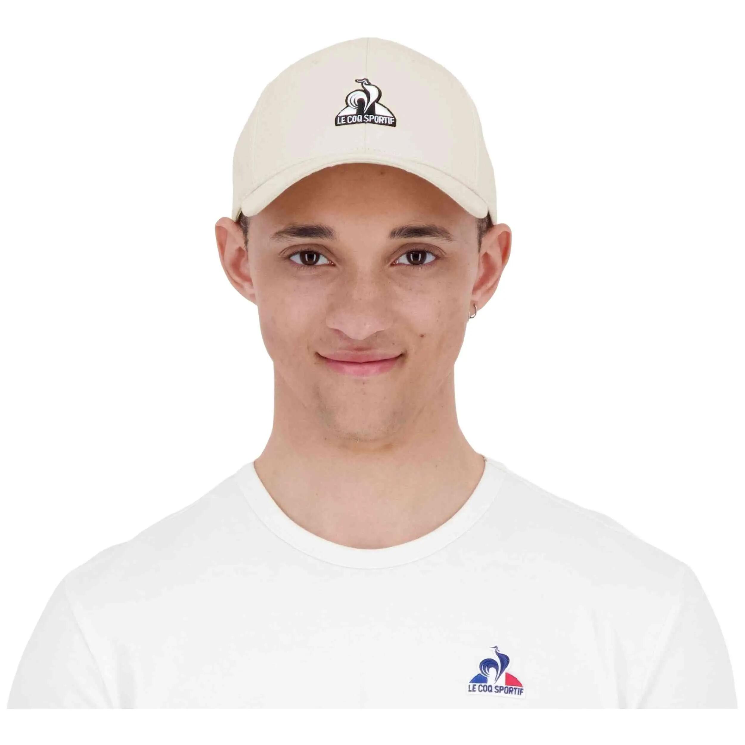 Gorra Le coq sportif modelo 2520655-ECRU para unisex 5/5