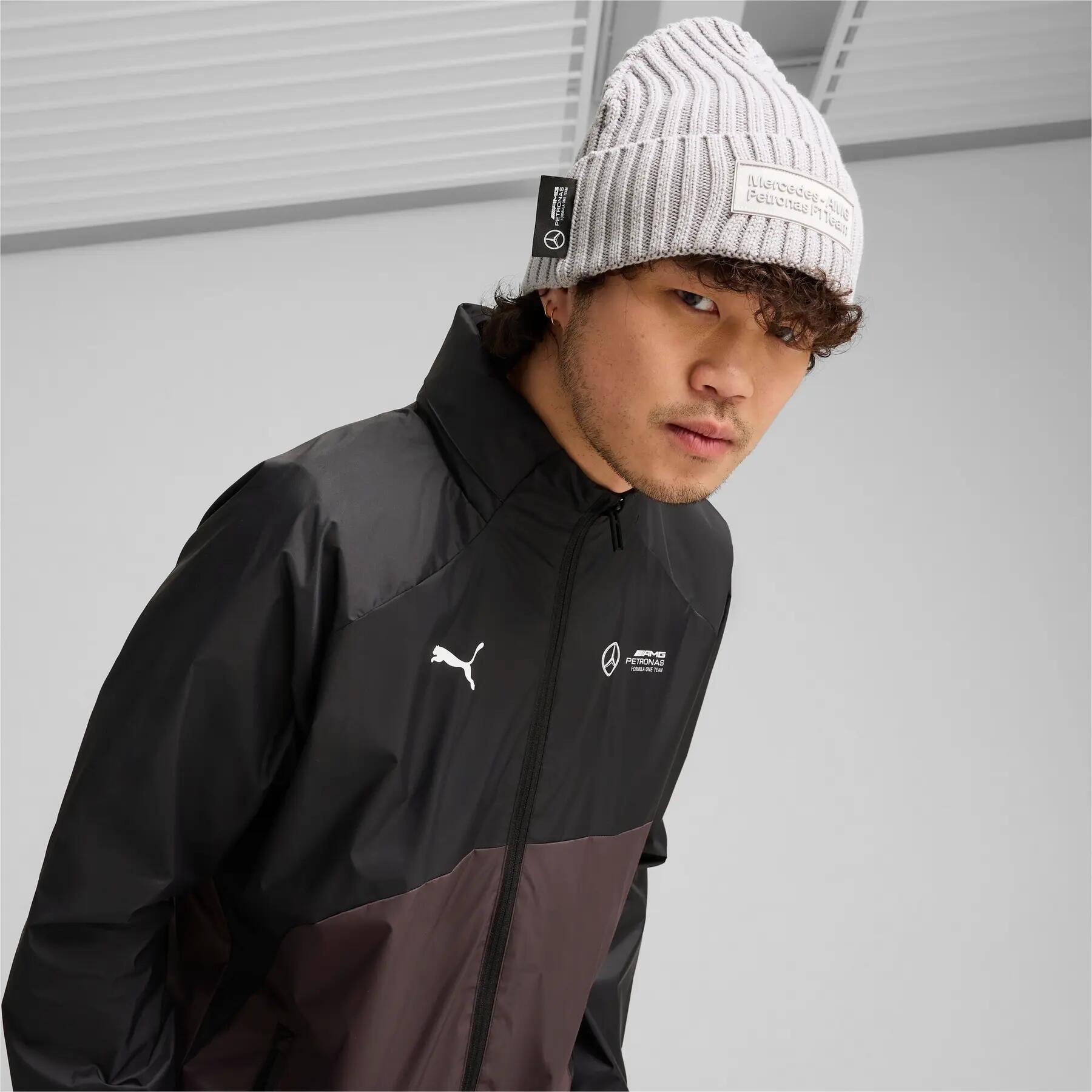 Czapka zimowa unisex Puma MAPF1 STATEMENT szara 02569002 3/4