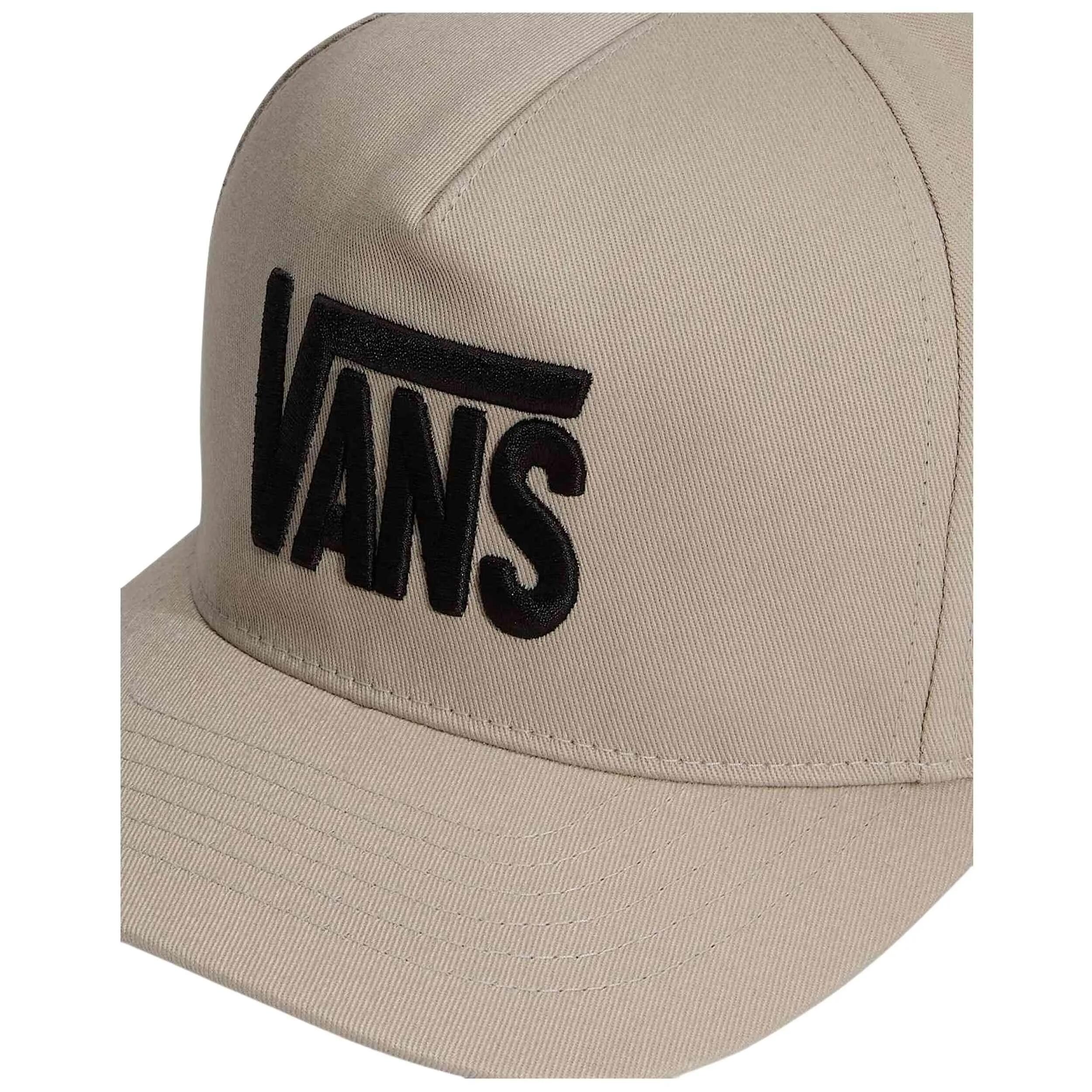 Berretto Vans modello Stretch Logo Snapback oatmeal per unisex 3/3