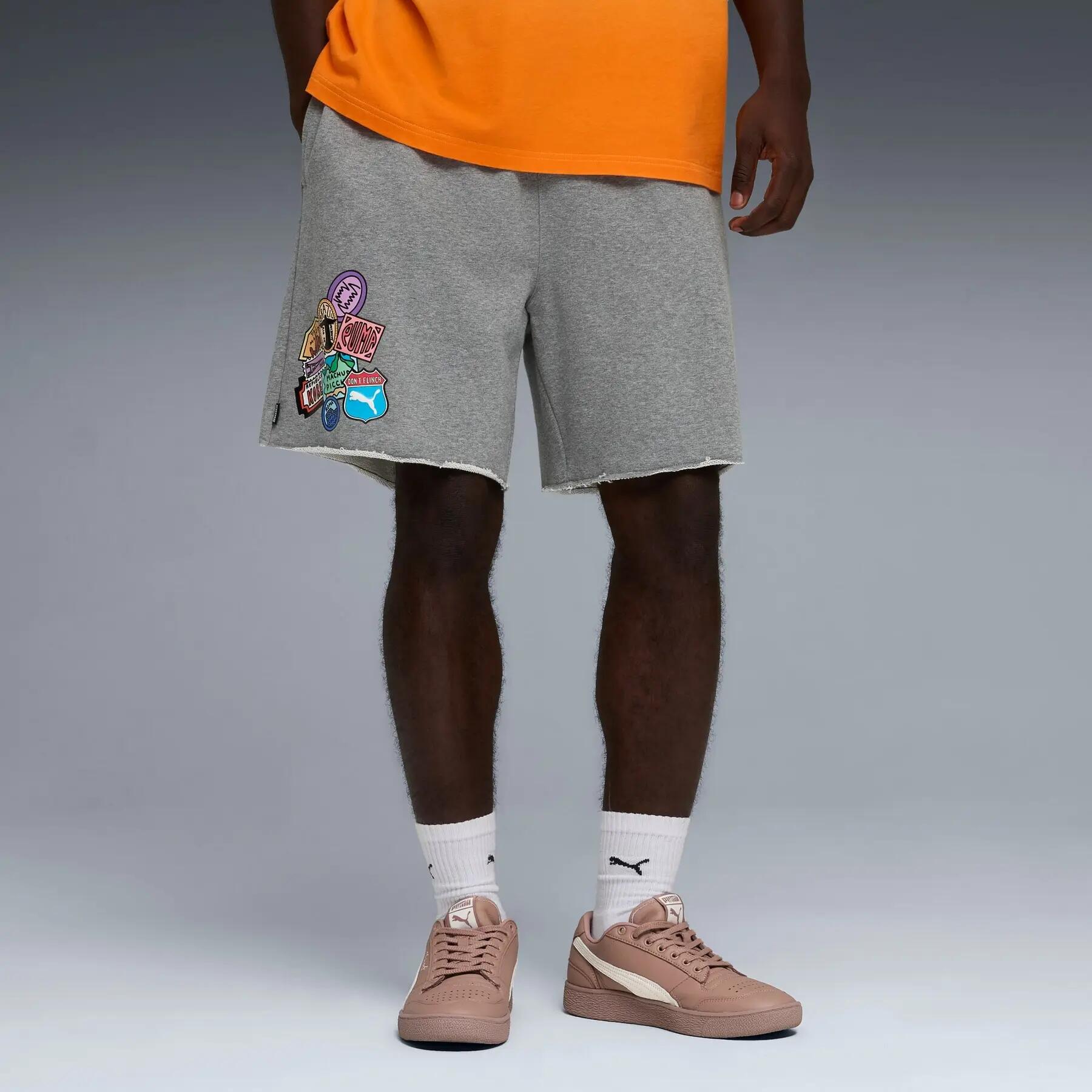 Puma THE ATW DYLAN TR herenshorts grijs maat XL 3/5