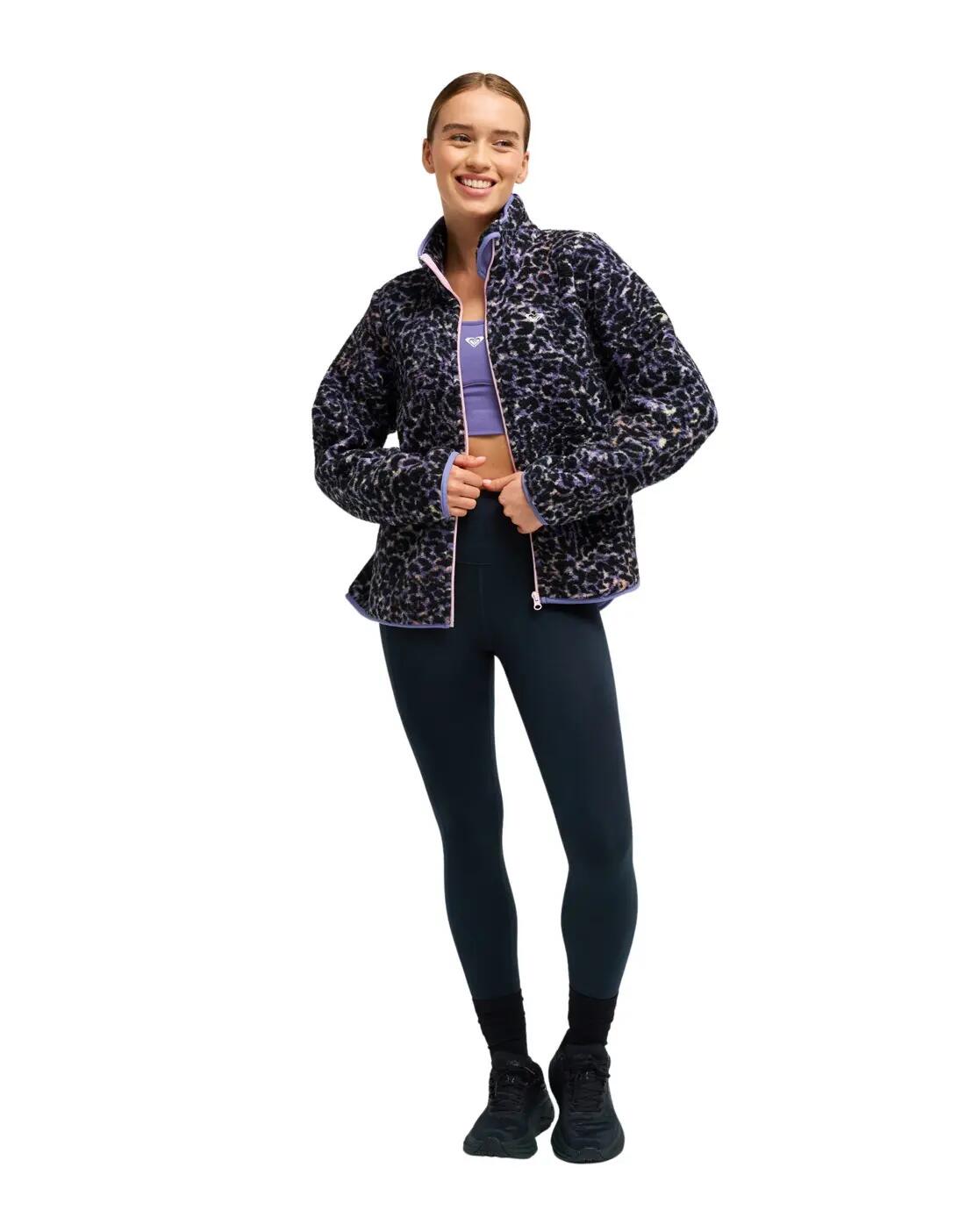 Polaire de sport WAVES OF WARMTH Violet Femme 4/4