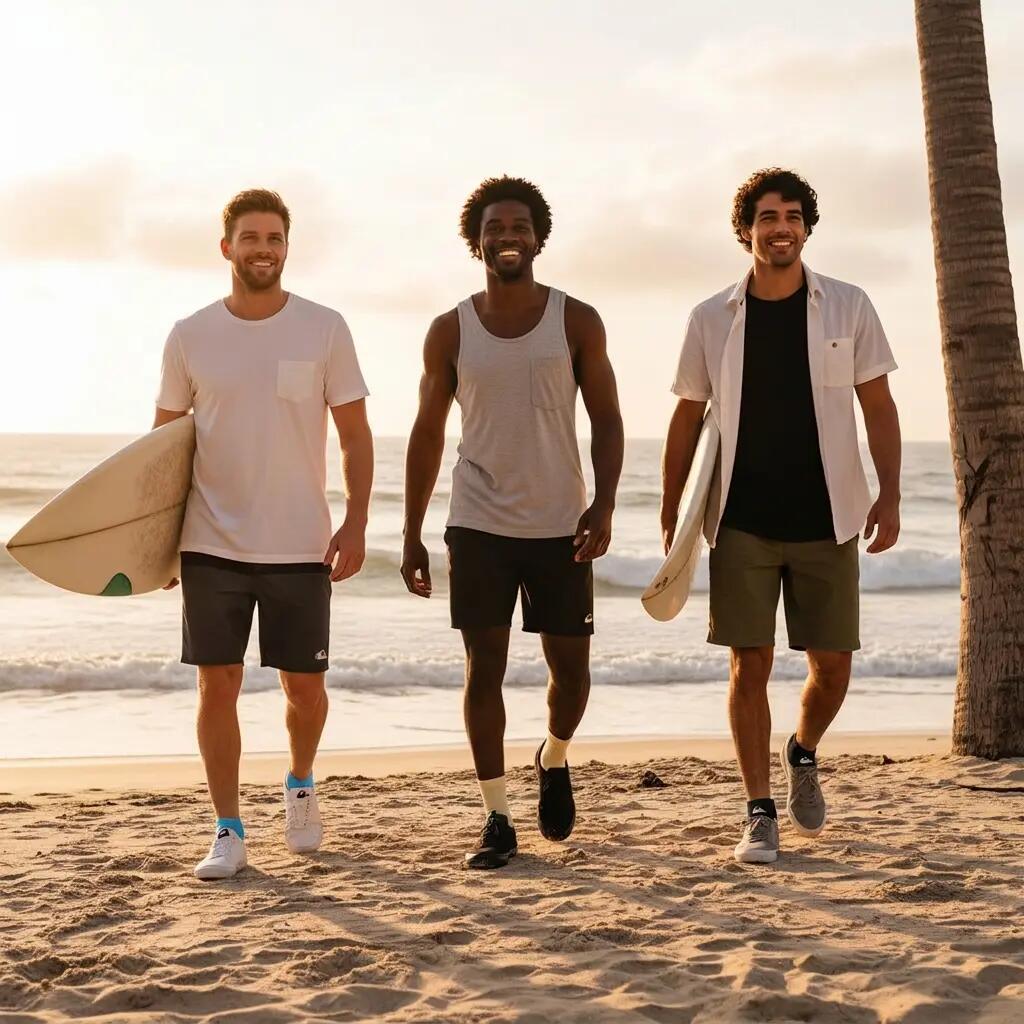 Pack de Meias Homem SNEAKER QUIKSILVER – 6 Pares Desporto 6/7
