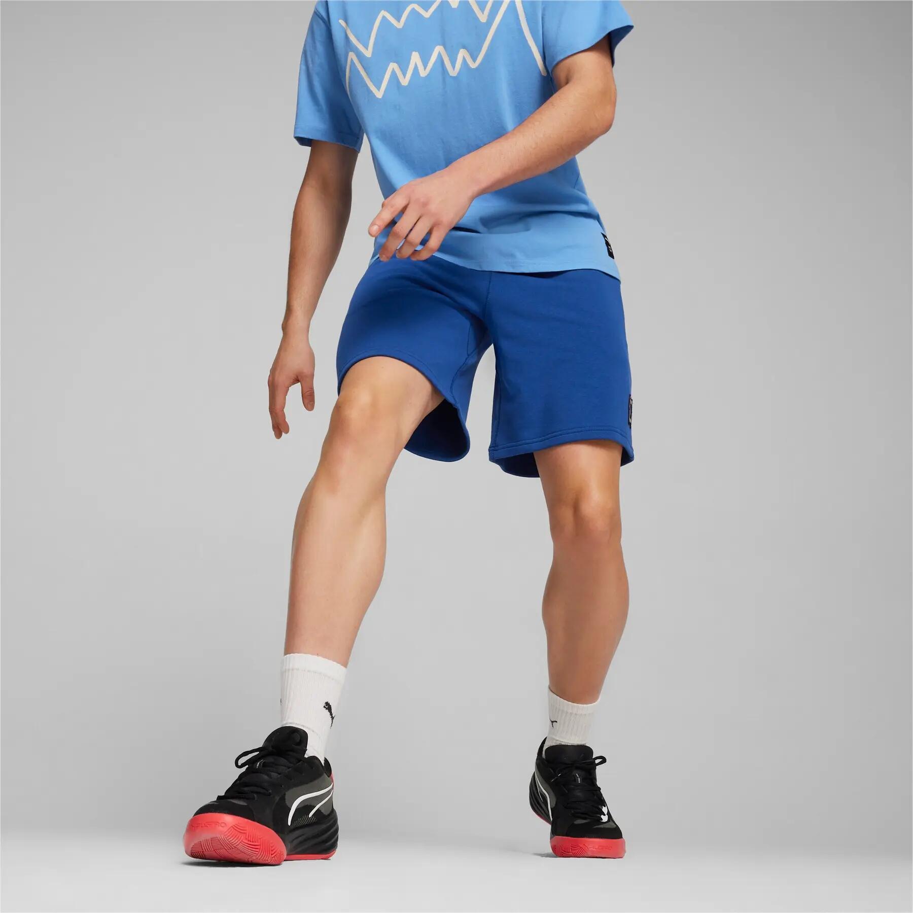 Puma PIVOT herenshorts blauw maat S 3/8