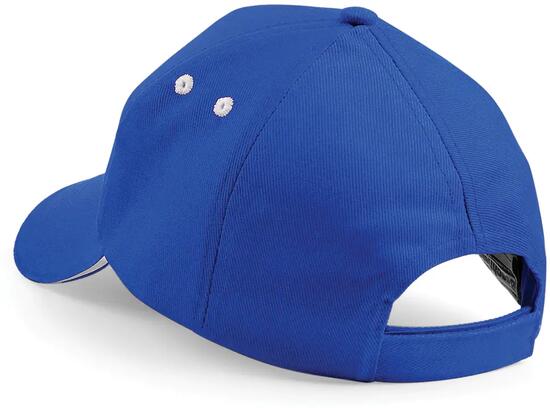 Casquette homme Ultimate à 5 panneaux - Bright Royal / White - One Size