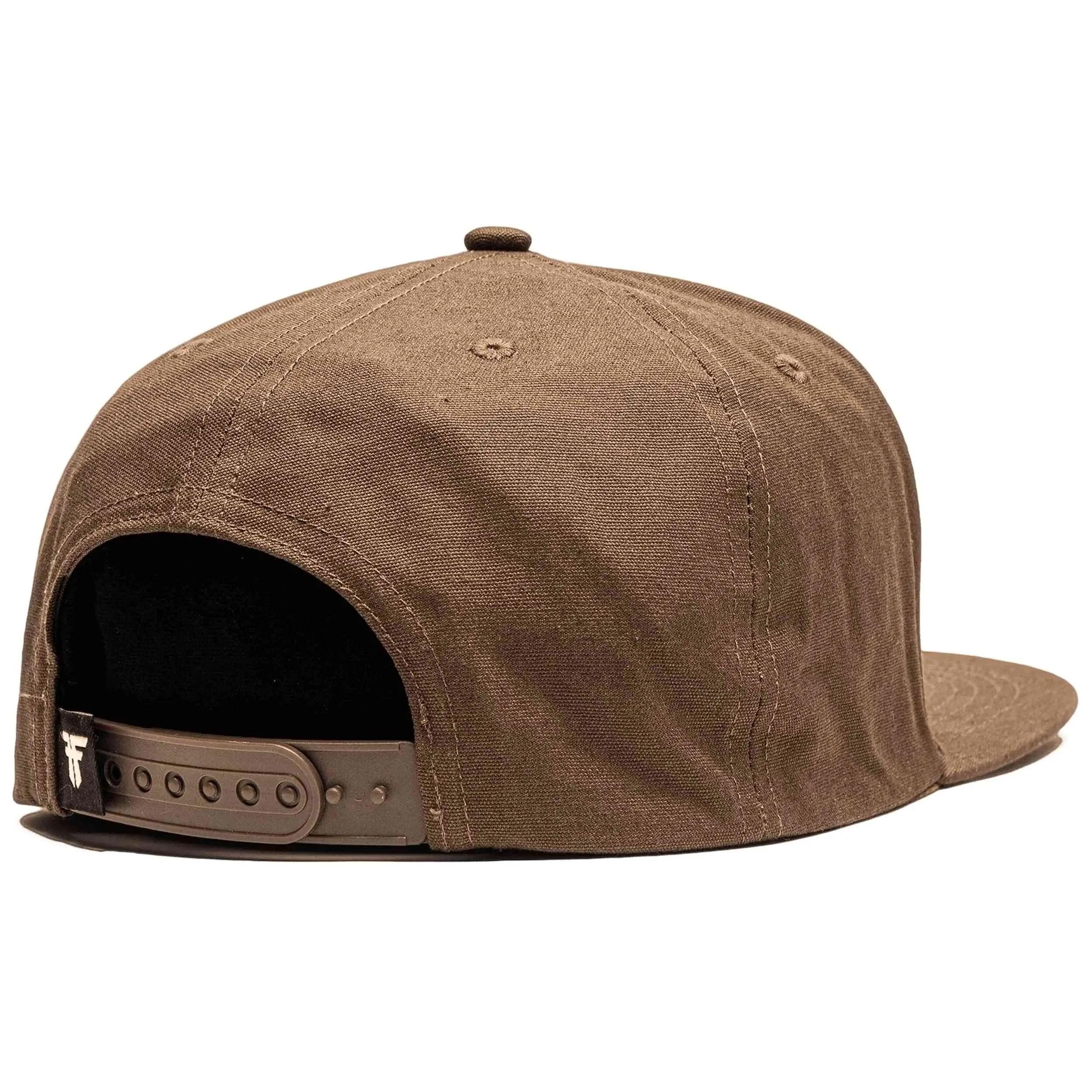 Pet Fallen model visera plana y logotipo bordado en 3D voor unisex 2/3
