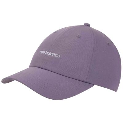 Pet new balance model gorra new balance 6 panel linear logo lila muj voor unisex