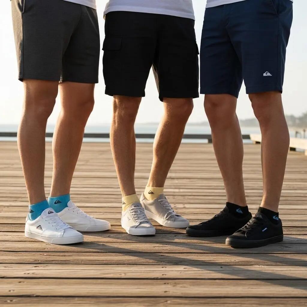 Pack de Meias Homem SNEAKER QUIKSILVER – 6 Pares Desporto 3/7