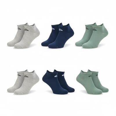 Quiksilver set van 6 paar heren sokken sneaker sport