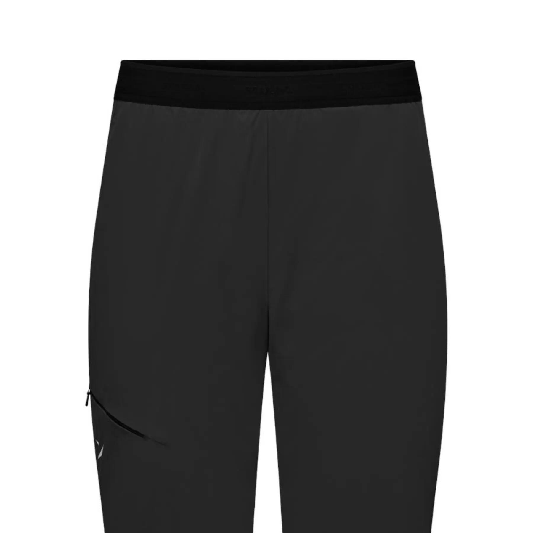 Calça de trekking masculina Salewa PEDROC 3 preta 00-0000029305_0910 tamanho XXL 3/4