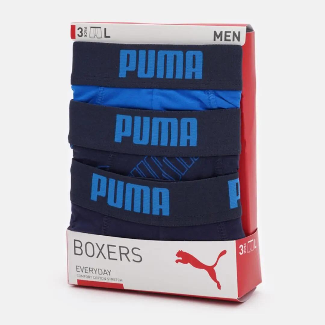 Bokserki męskie Puma LOGO AOP 3-PACK 93554702 r M 8/8