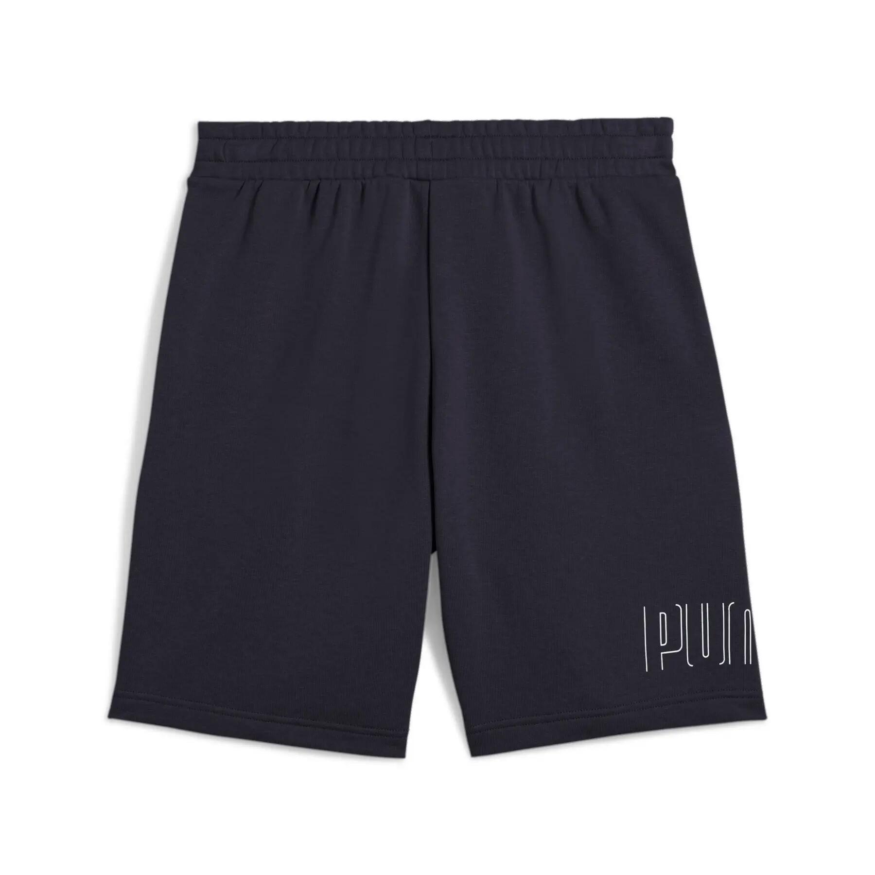 Puma SPORT GRAPHIC 9 TR herenshorts marineblauw maat XL 2/3