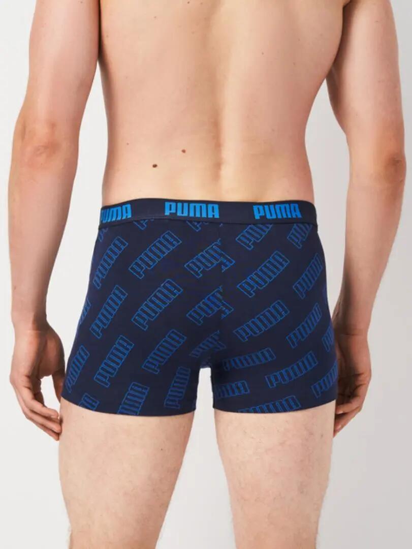 Bokserki męskie Puma LOGO AOP 3-PACK 93554702 r M 7/8