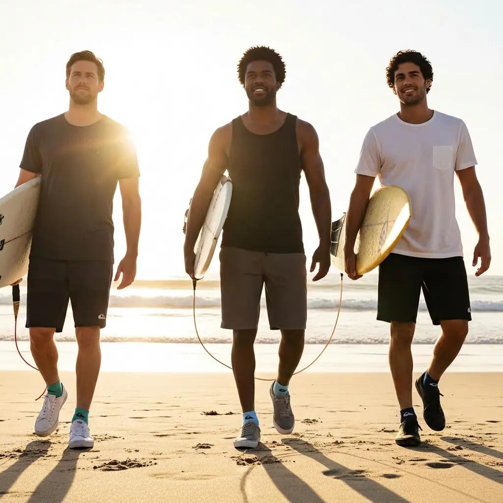 Pack de Meias Homem SNEAKER QUIKSILVER – 6 Pares Desporto 6/7