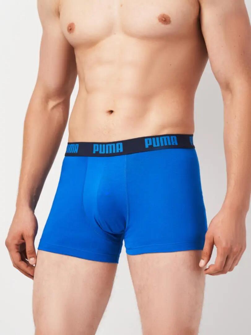 Bokserki męskie Puma LOGO AOP 3-PACK 93554702 r M 4/8