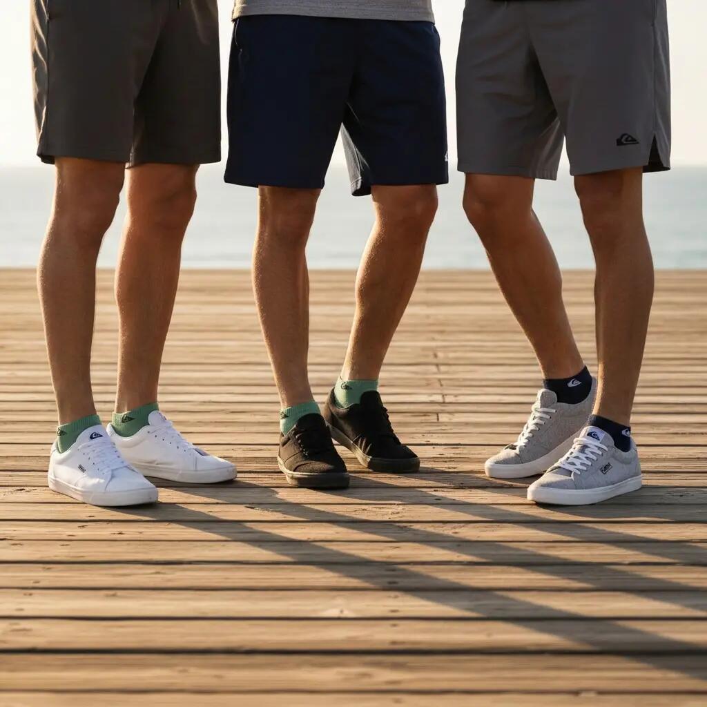Pack de Meias Homem SNEAKER QUIKSILVER – 6 Pares Desporto 3/7