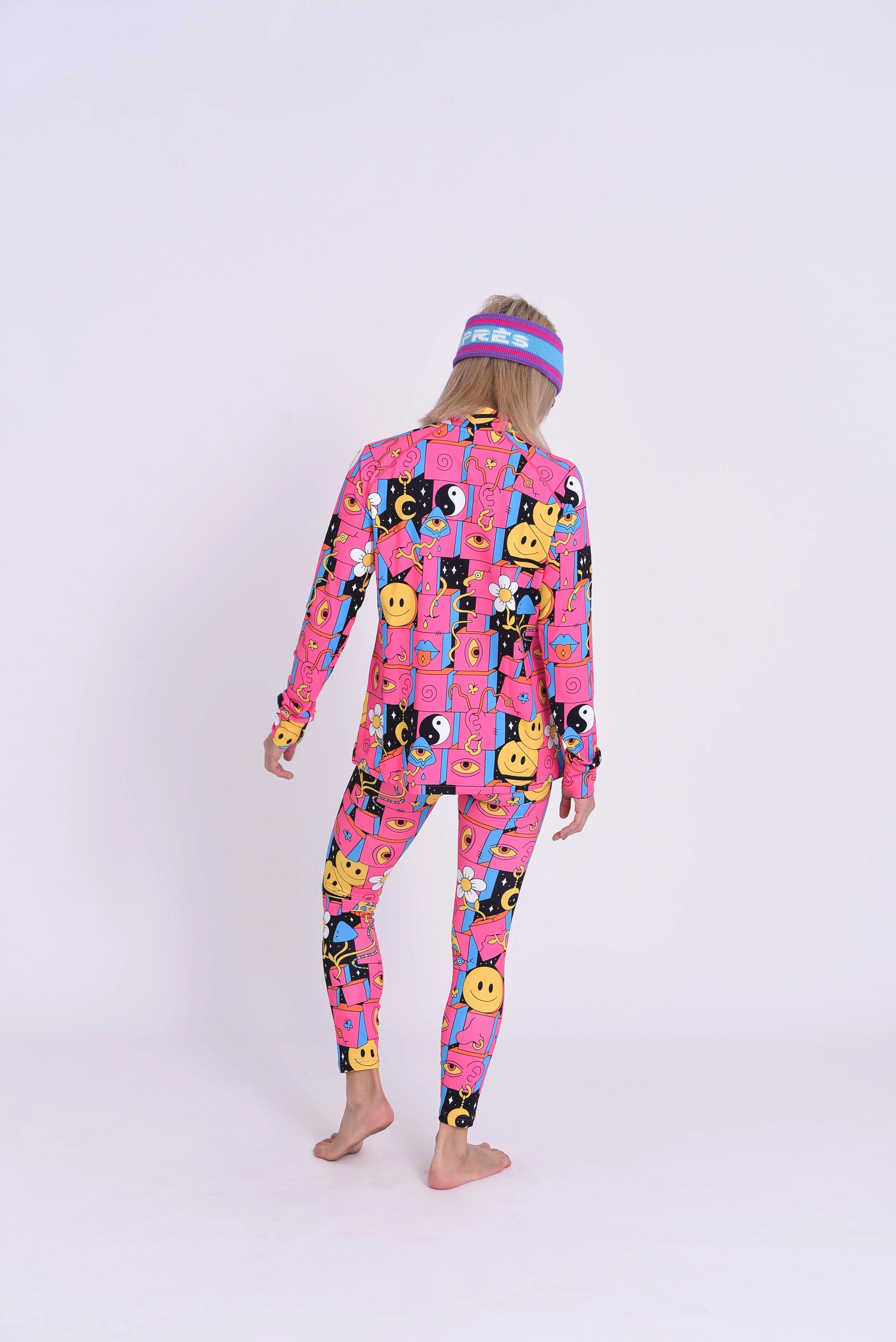 Baselayer Legging - Trippy Hippy Dames 4/4
