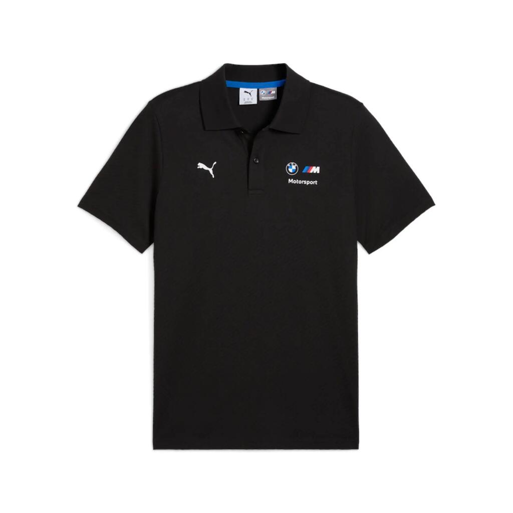 Puma BMW MMS JAQUARD men's polo shirt black 63291601 r S (46)