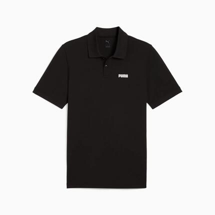 Camisa polo masculina Puma ESS SMALL LOGO PIQUE preta 68676201 r M (48)