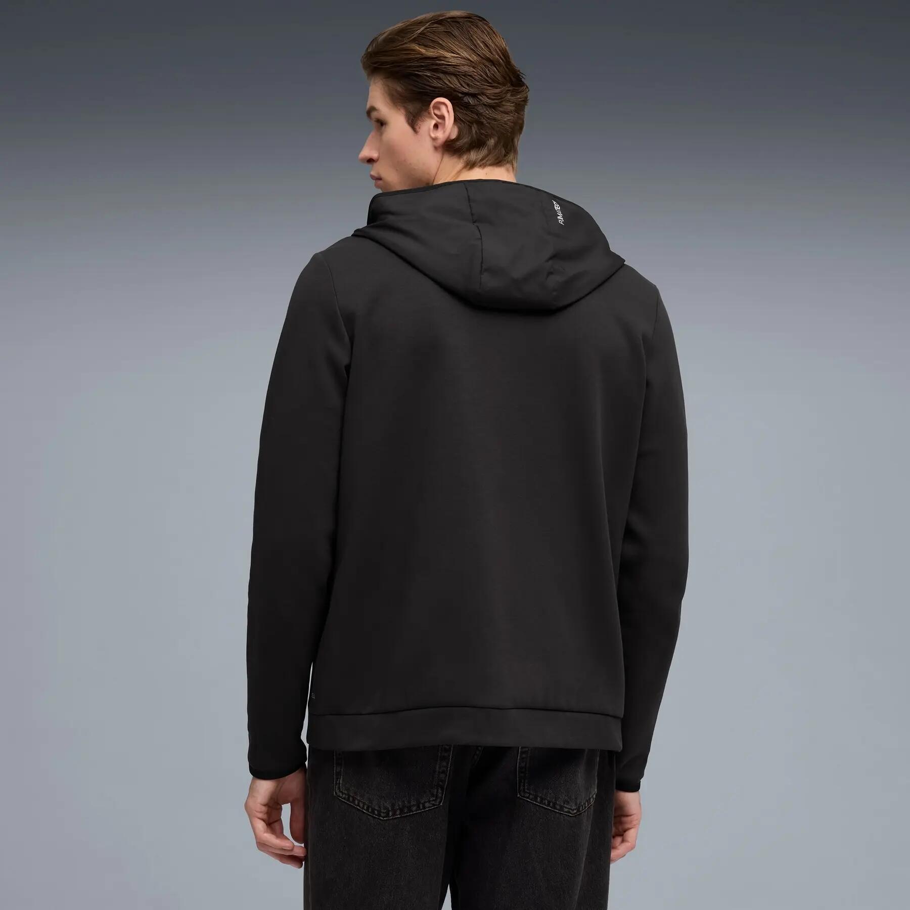 Puma PUMATECH FZ DK herenhoodie zwart, maat XL 4/6