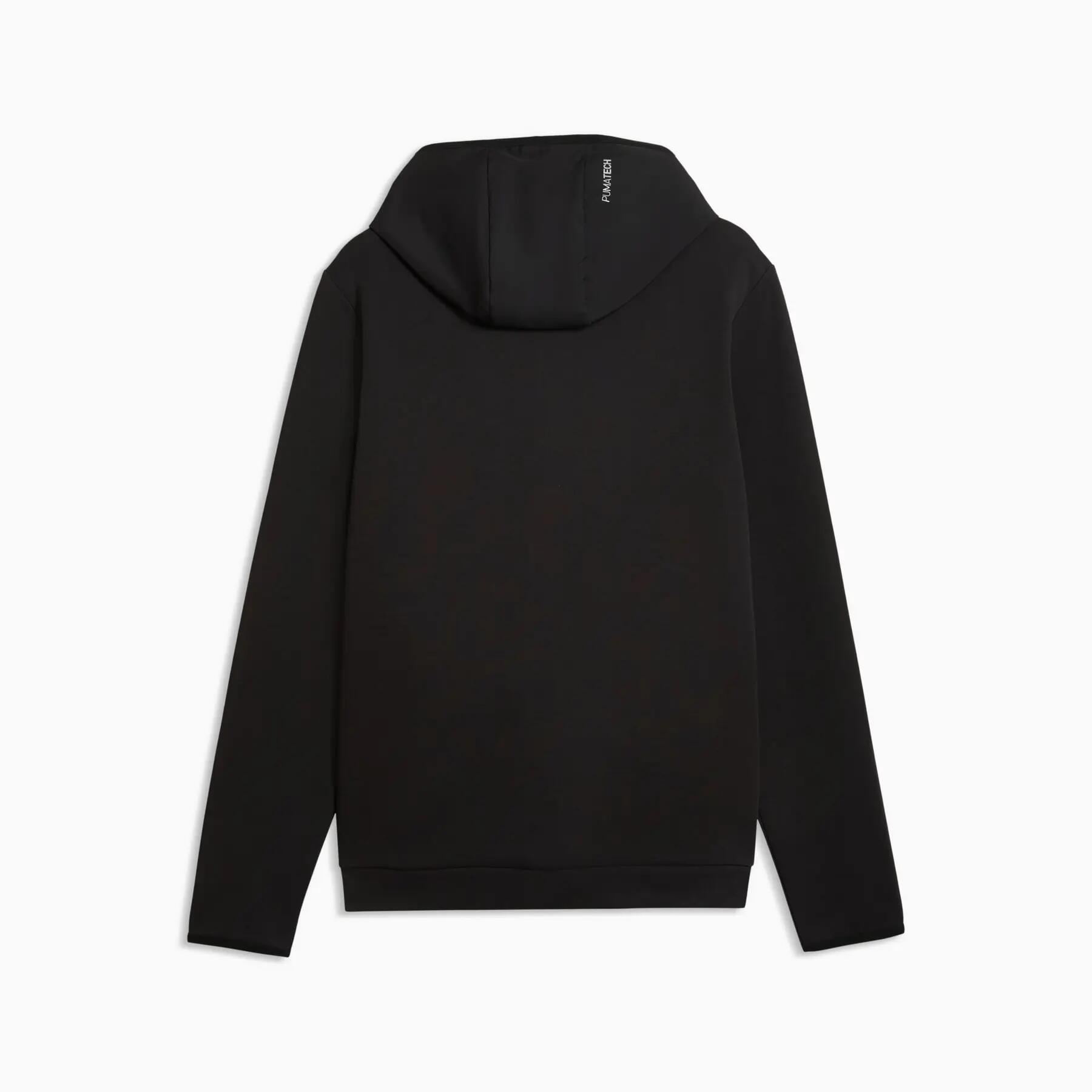 Puma PUMATECH FZ DK herenhoodie zwart, maat XL 2/6