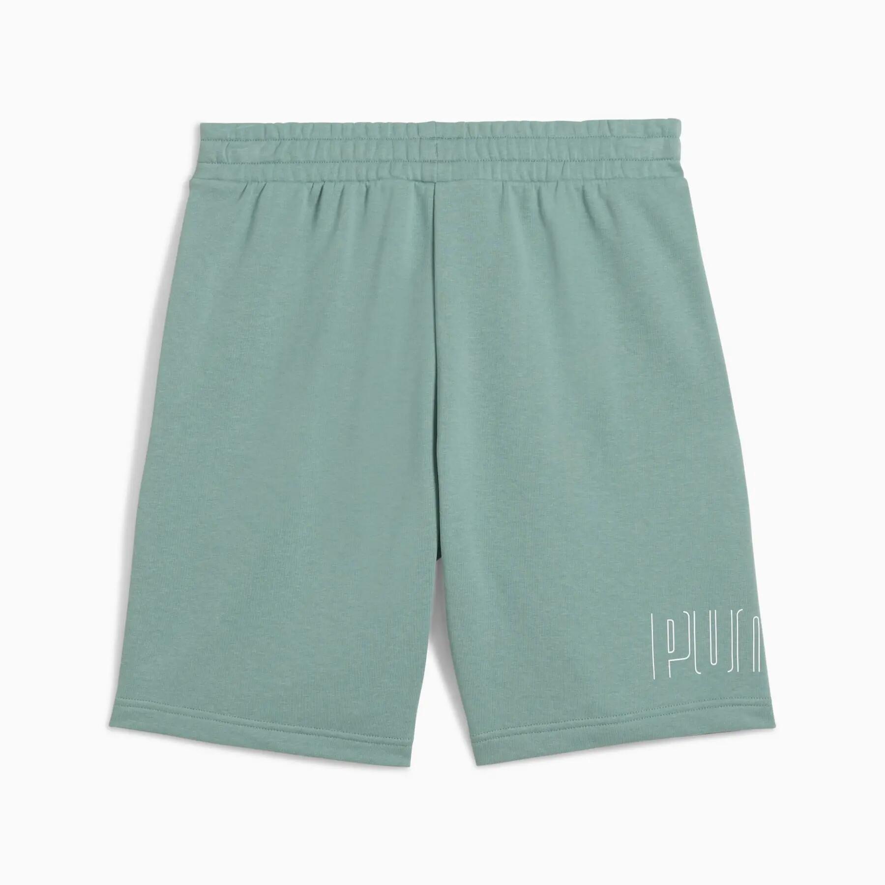 Puma SPORT GRAPHIC 9" TR herenshorts groen maat M 2/5