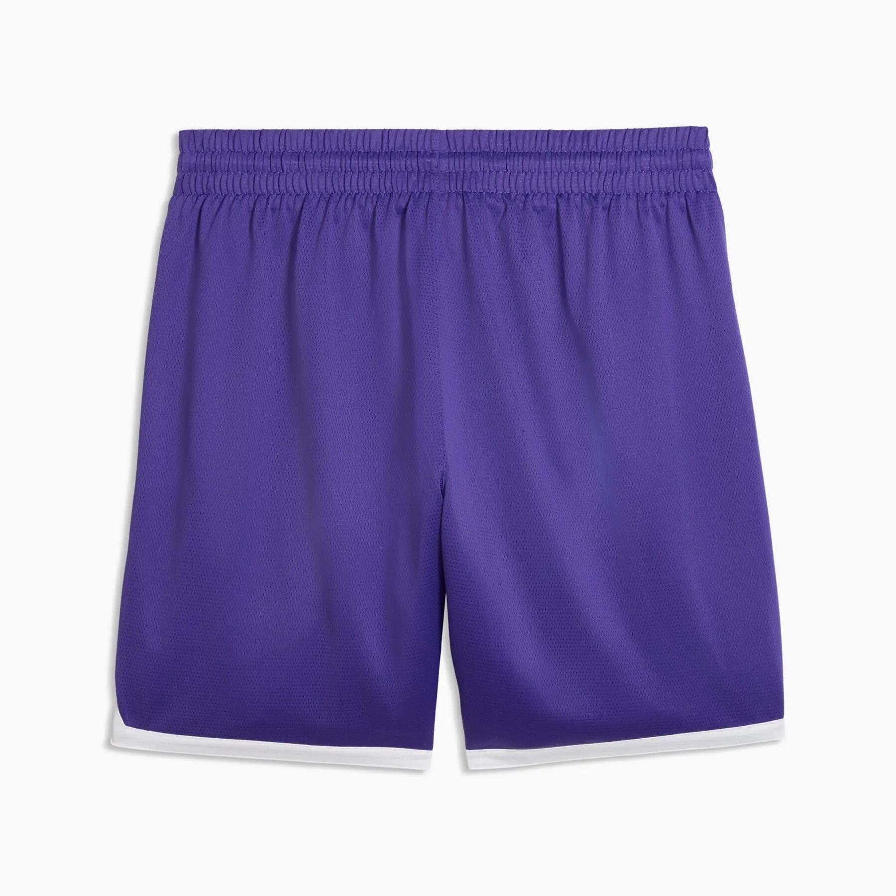 Puma JUNIOR VARSITY BASKETBALL 7'' herenshorts paars maat L 2/5