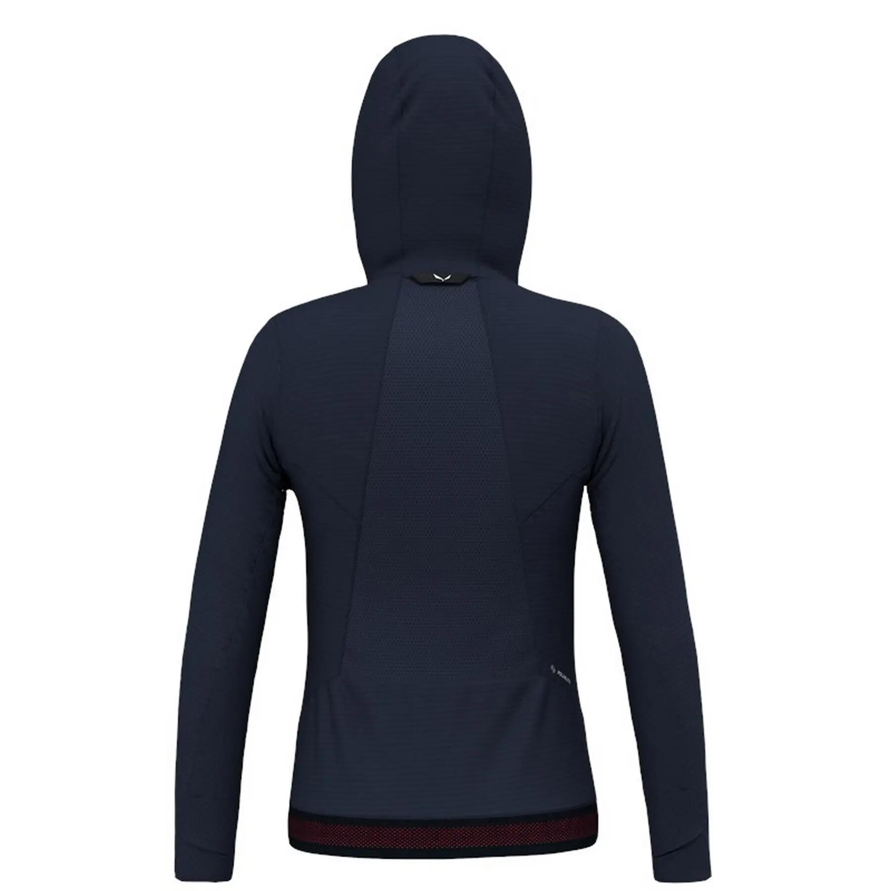 Casaco de lã feminino Salewa PEDROC azul marinho 00-0000028575_3960 tamanho M 2/3