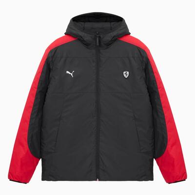 Giacca da uomo Puma FERRARI STYLE REVERSIBLE PADDED nera 62709301 r XS