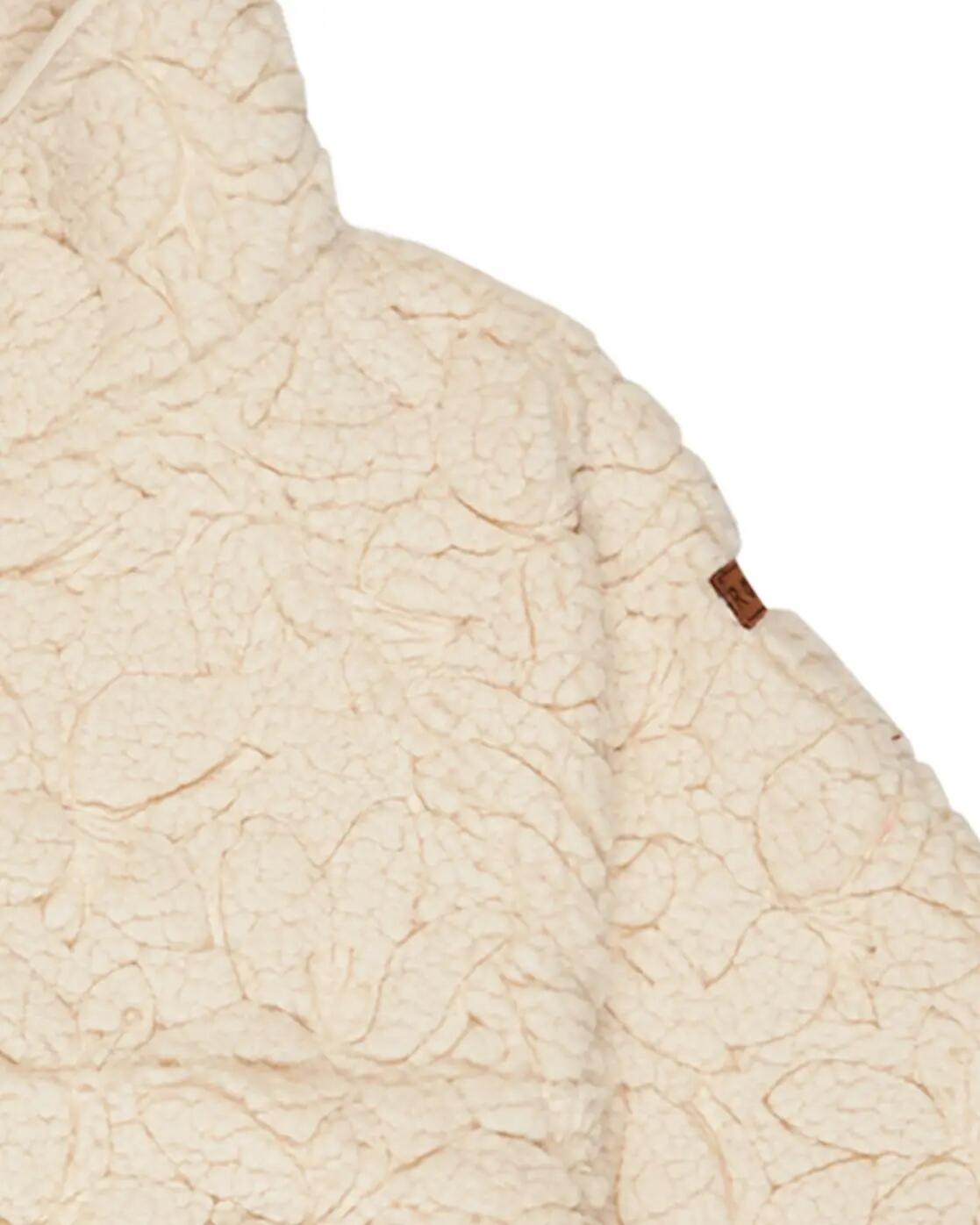 Fleece mit Reißverschluss BLURRY CLOUD Beige Meisjes 4-16 3/3