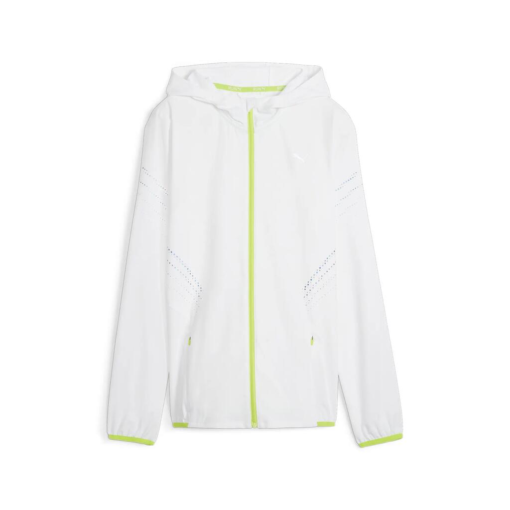 Puma RUN ULTRAWEAVE women's hooded jacket white size S