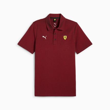 Camisa polo masculina Puma FERRARI RACE 2 TONE vermelha 63018602 r M (48)