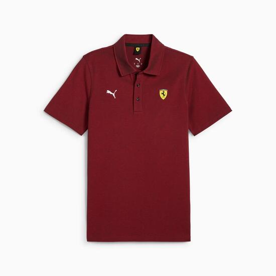 Camisa polo masculina Puma FERRARI RACE 2 TONE vermelha 63018602 r M (48)