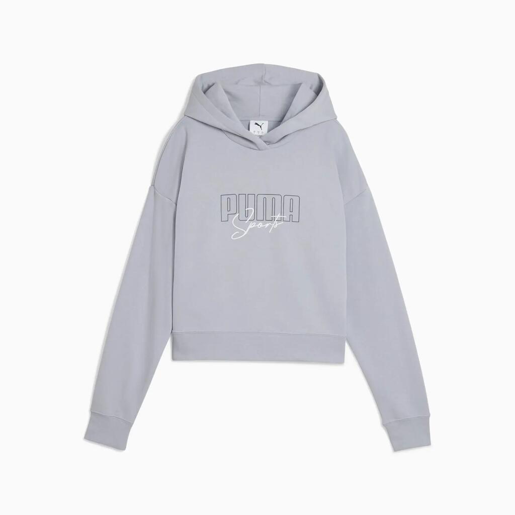 Дамски суитшърт Puma ELEVATED GRAPHIC CROPPED TR
